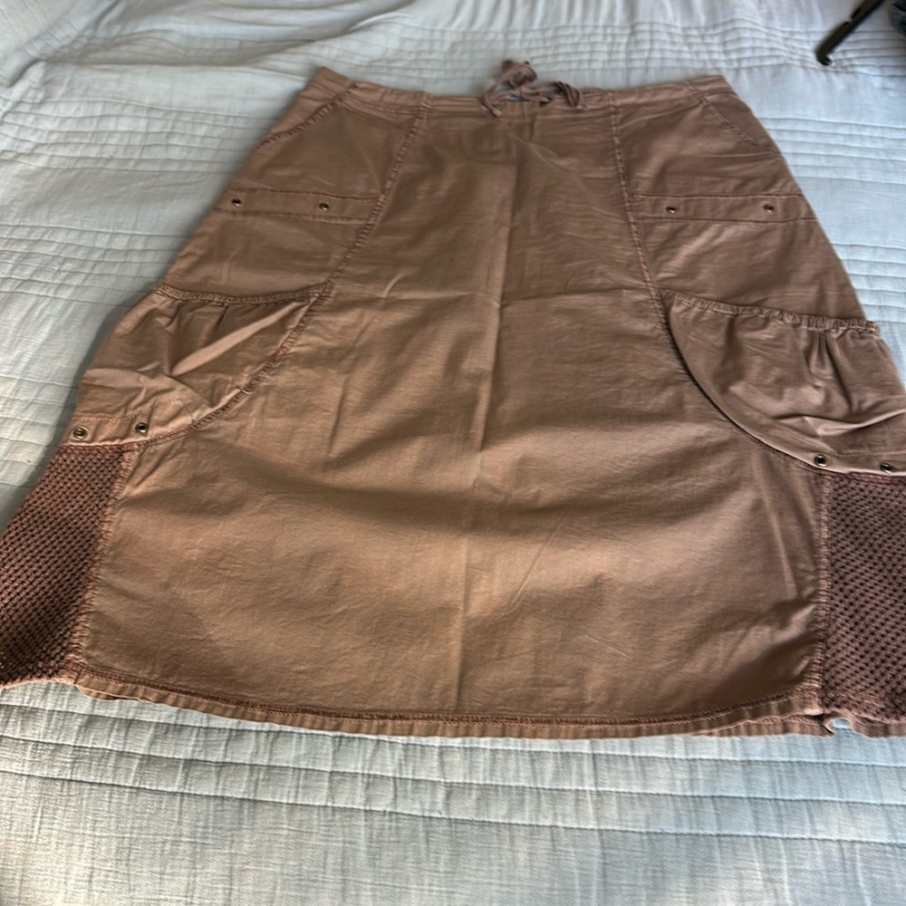 XCVI brown skirt, size XL, cottonn